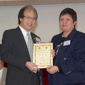 主禮嘉賓張民炳先生與委員劉淑英女士