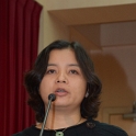 譚女士報告過去一年工作